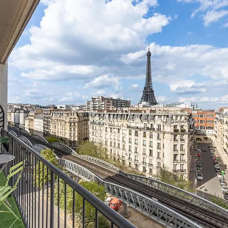 アパート Guestready - Avec Vue Sur La Tour Eiffel *